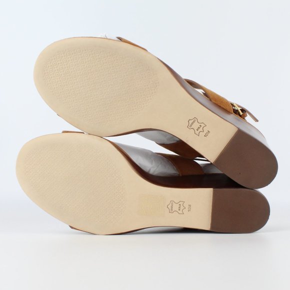 NEW Tory Burch Mini Benton Wedged Sandals - Picture 12 of 13